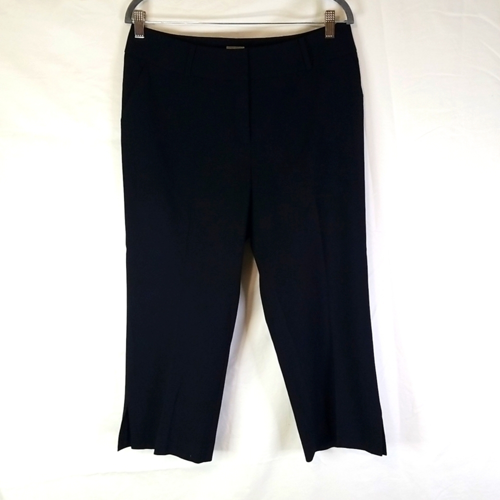 Caslon Petite Black Cropped Pants Size 12